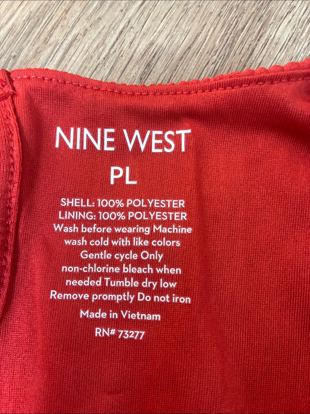 Nine West Petite Textured Pleated Blouse - PL - Picture 4 of 6